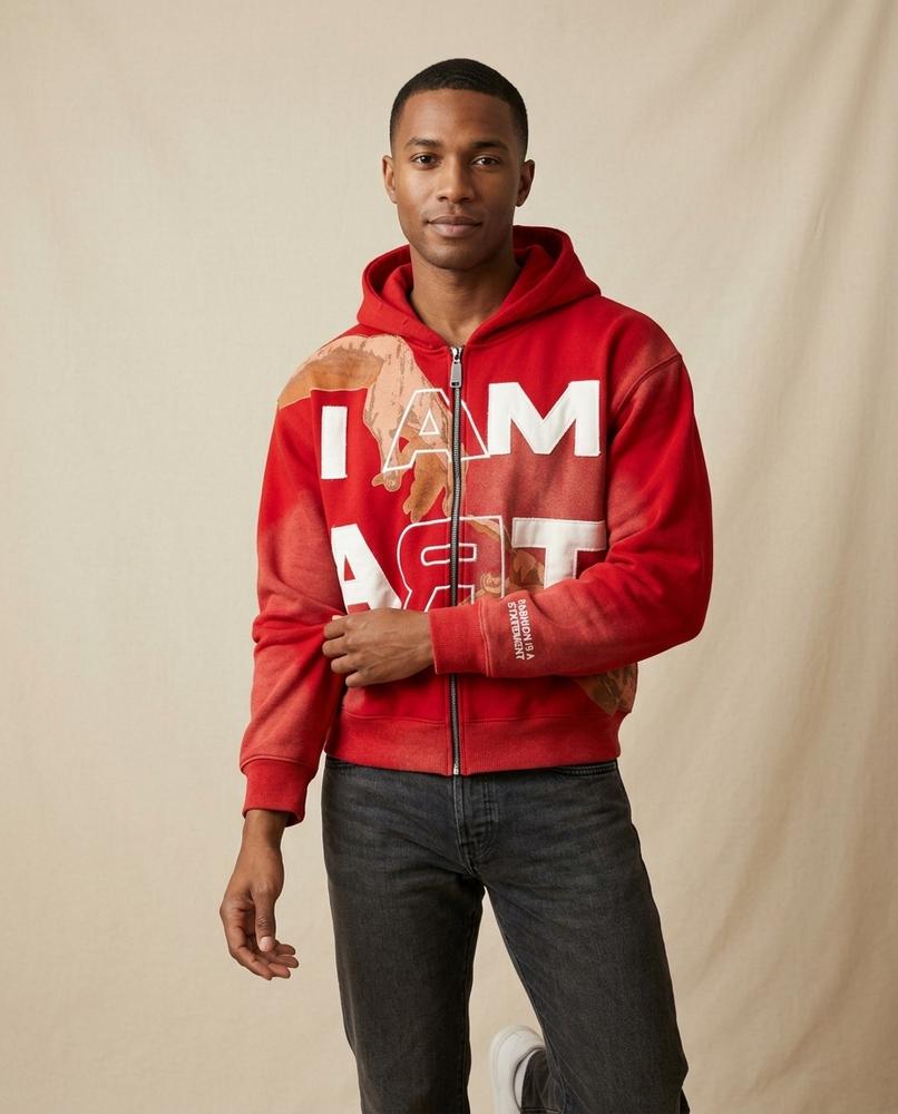 Lands Mode - Zegov | Bedruckt Appliziert Hoodie Unisex