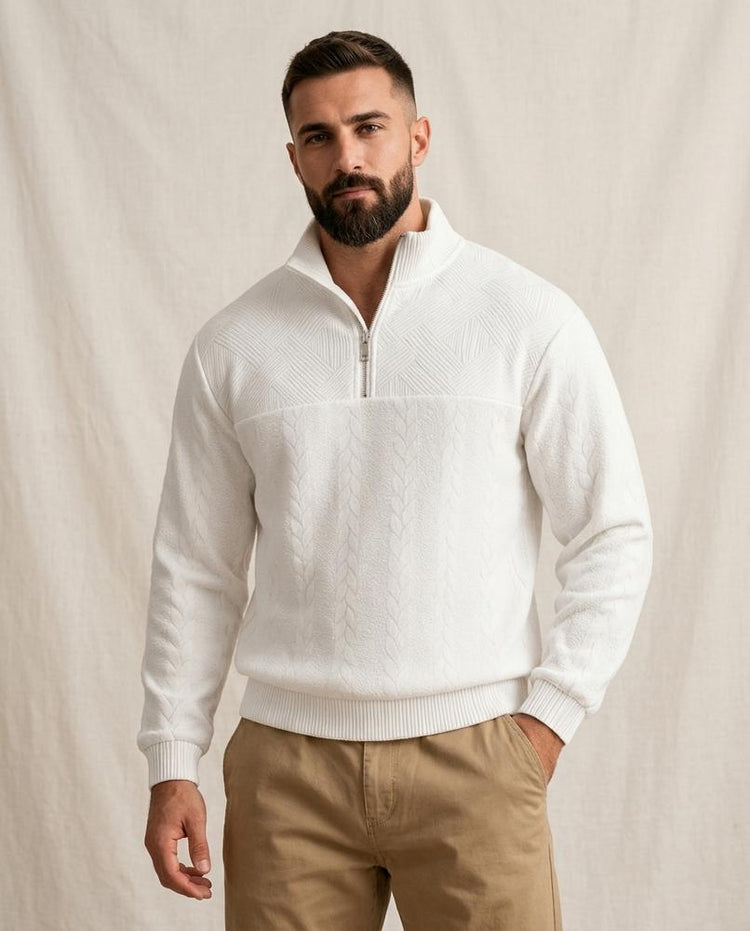 Beanland - Lubok | Strukturiert Warm Pullover Herren