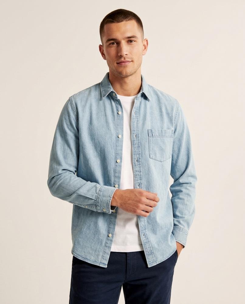 Beanland - Liles | Langärmliges Denim Hemd Herren