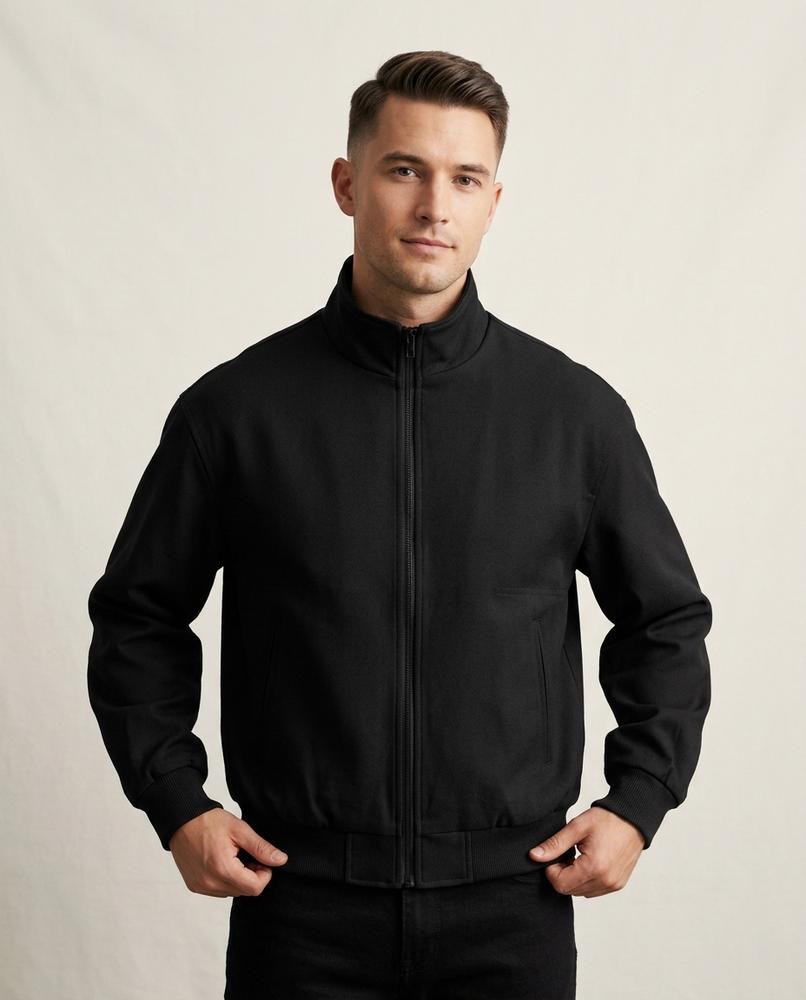 Lands Mode - Nifim | Hochgeschlossene Glatte Jacke Unisex