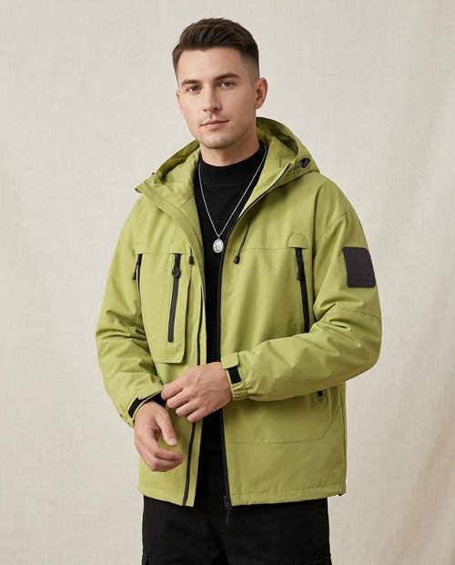 Lands Mode - Cekal | Funktionale Gefütterte Jacke Herren