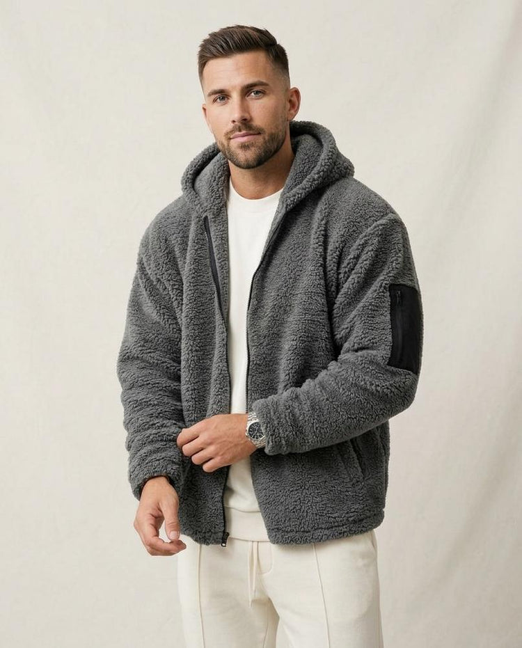 Beanland - Yiben | Strukturiert Gefüttert Jacke Herren