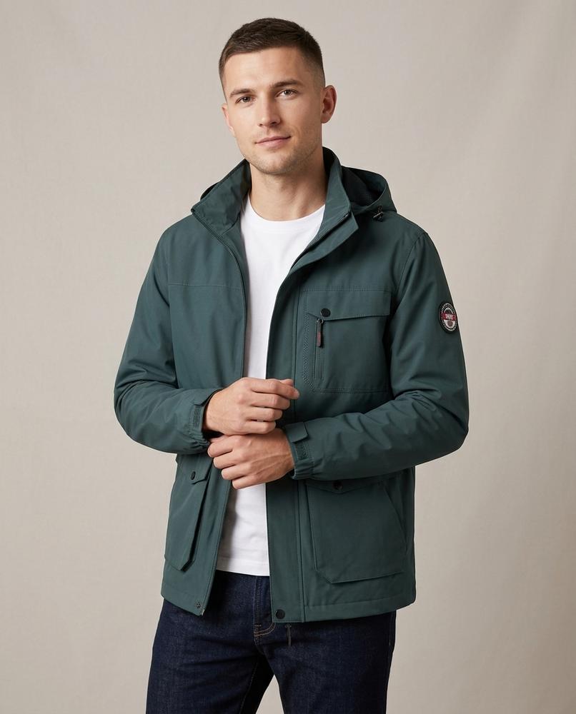 Beanland - Zetav | Reißverschluss Kapuzen Jacke Herren