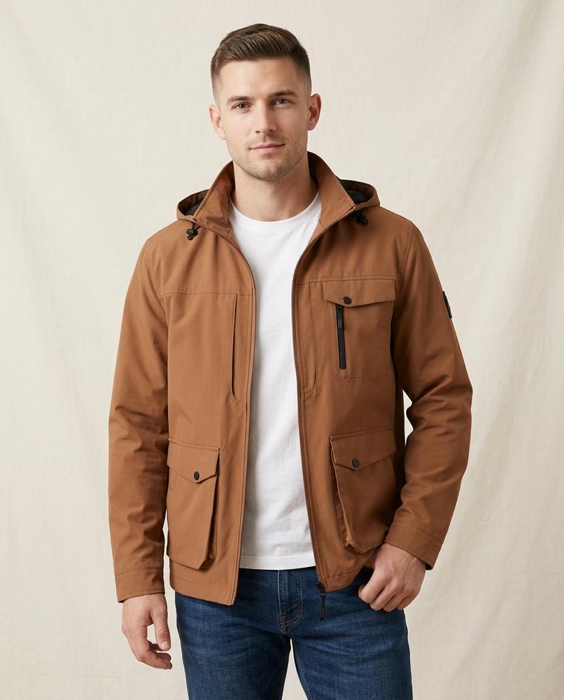 Beanland - Zetav | Reißverschluss Kapuzen Jacke Herren