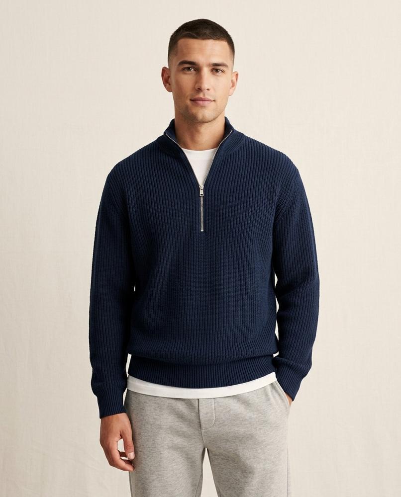 Beanland - Ceped | Gerippt Gestrickt Pullover Herren