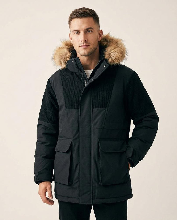 Beanland - Lidon | Gefüttert Strukturiert Jacke Herren