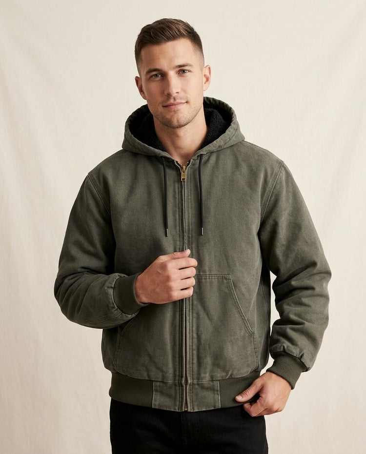 Beanland - Yozuk | Gefütterte Canvas Jacke Unisex