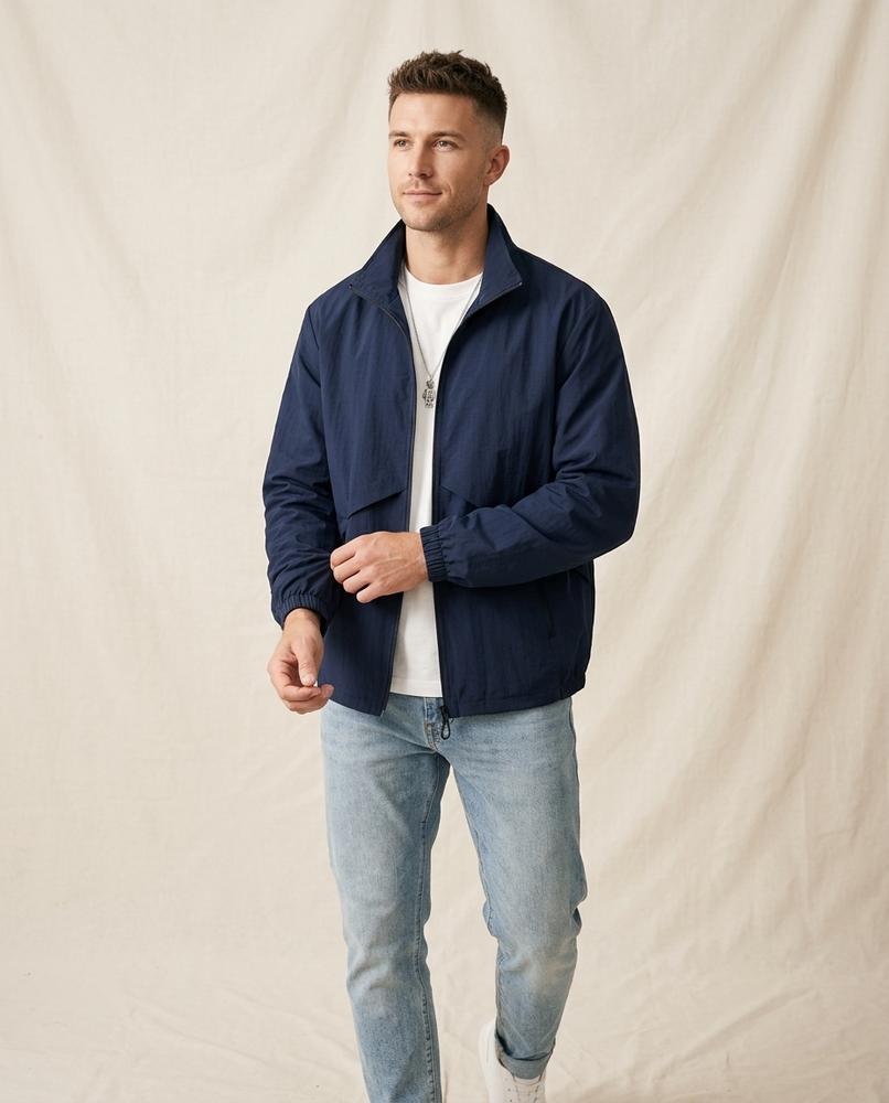 Lands Mode - Mazar | Leichte Ungefütterte Jacke Herren