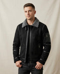 Lands Mode - Euluv | Gefütterte Lammfell Jacke Herren