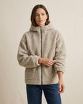 Lands Mode - Airel | Reißverschluss Teddyfleece Jacke Unisex