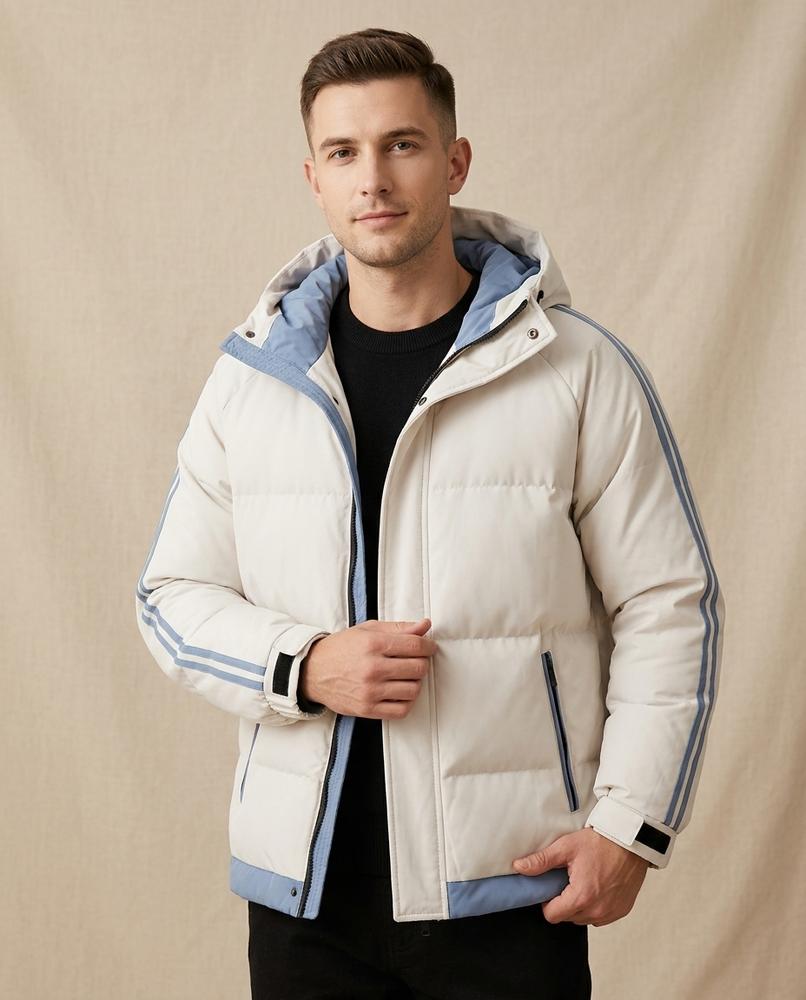 Lands Mode - Keles | Gefütterte Gesteppte Jacke Herren