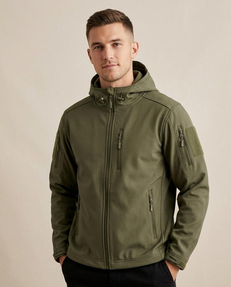 Beanland - Cawel | Reißverschluss Softshell Jacke Herren