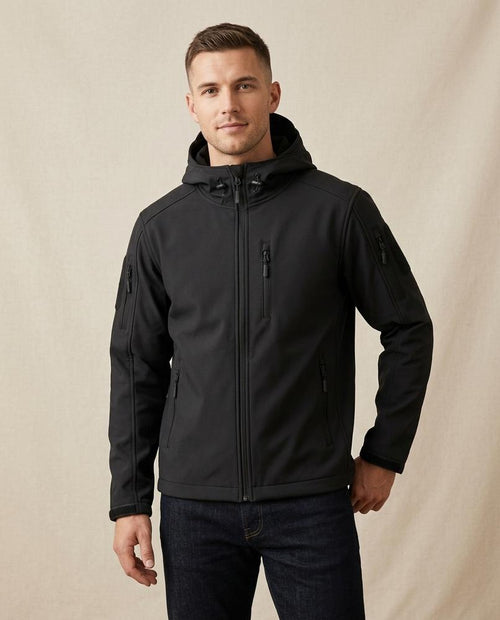 Lands Mode - Cawel | Reißverschluss Softshell Jacke Herren