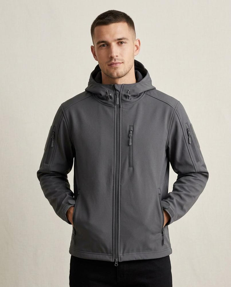 Beanland - Cawel | Reißverschluss Softshell Jacke Herren