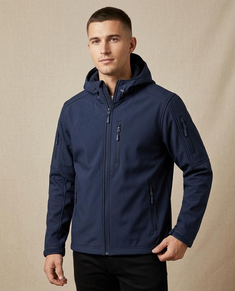 Beanland - Cawel | Reißverschluss Softshell Jacke Herren