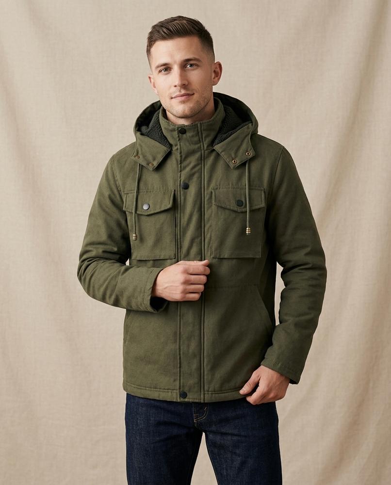 Lands Mode - Domer | Gefüttert Gerippt Jacke Herren