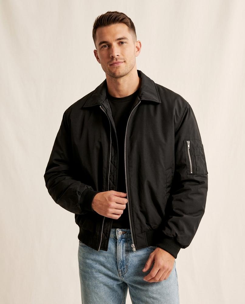 Lands Mode - Tupiv | Gefütterte Weite Jacke Herren