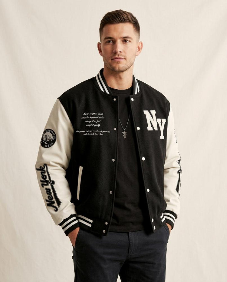 Beanland - Tovas | Bestickt Zweifarbig Jacke Herren