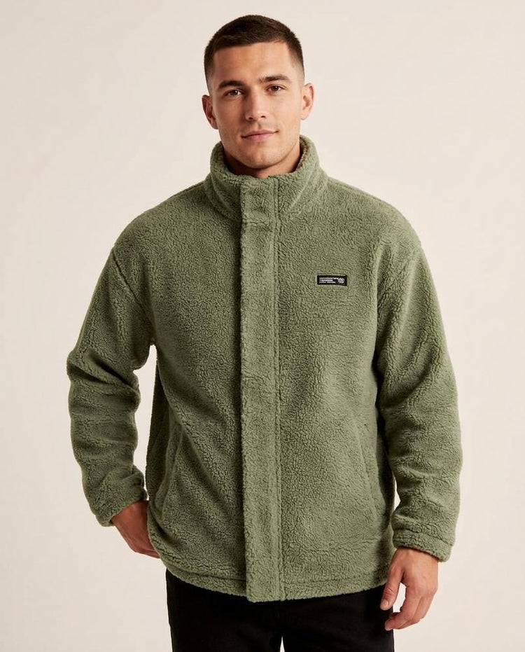 Beanland - Eepul | Hochgeschlossene Teddyfleece Jacke Unisex