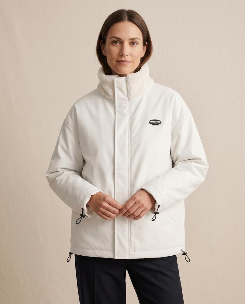 Lands Mode - Eepul | Hochgeschlossene Teddyfleece Jacke Unisex