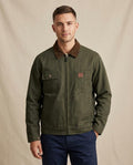 Lands Mode - Dudor | Gefütterte Canvas Jacke Herren