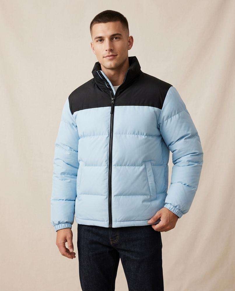 Lands Mode - Ausek | Wattiert Zweifarbig Jacke Herren