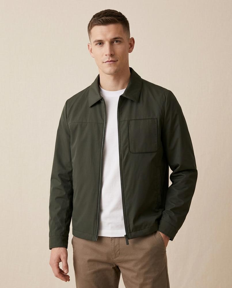 Lands Mode - Zobil | Langärmlige Gezip-pte Jacke Herren