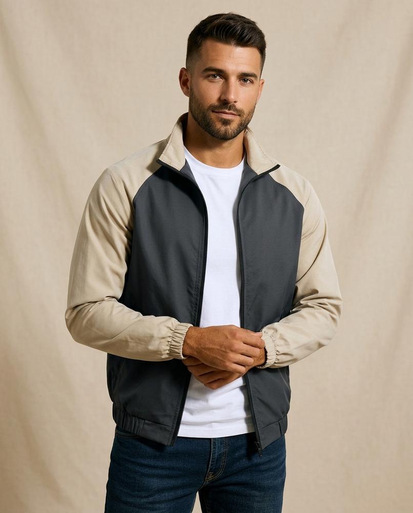 Beanland - Ronon | Zweifarbige Leichte Jacke Herren