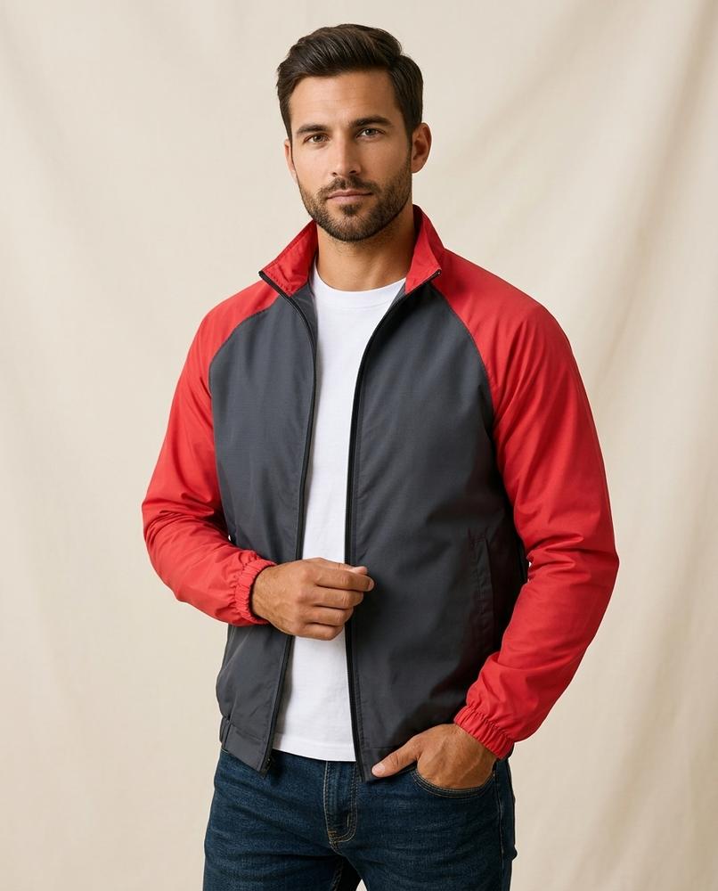 Lands Mode - Ronon | Zweifarbige Leichte Jacke Herren