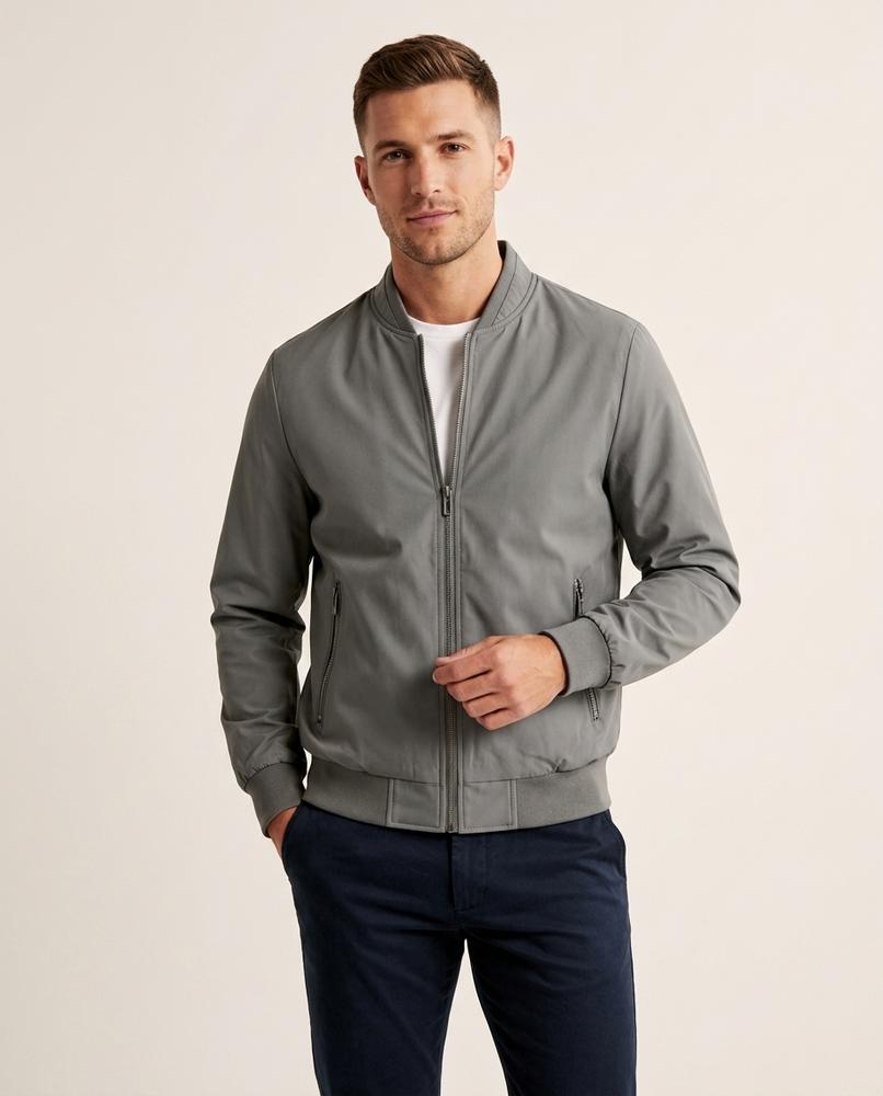 Lands Mode - Suvin | Gefütterte Langärmlige Jacke Herren