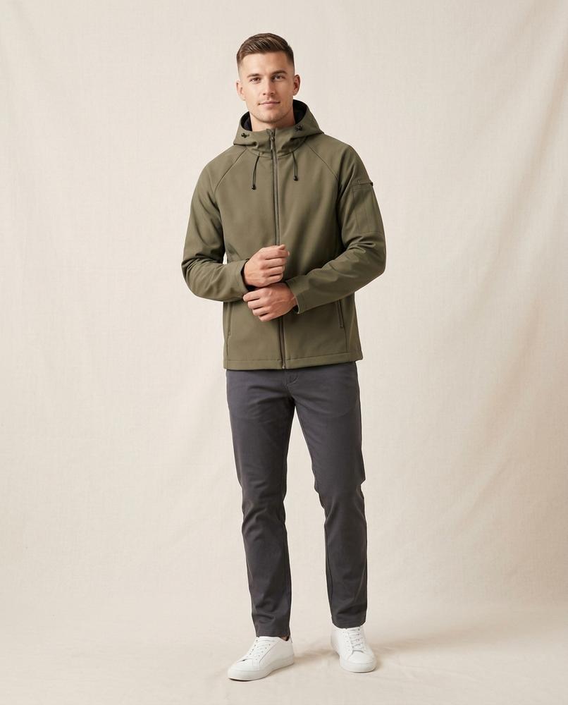 Lands Mode - Norav | Reißverschluss Kapuzen Jacke Herren