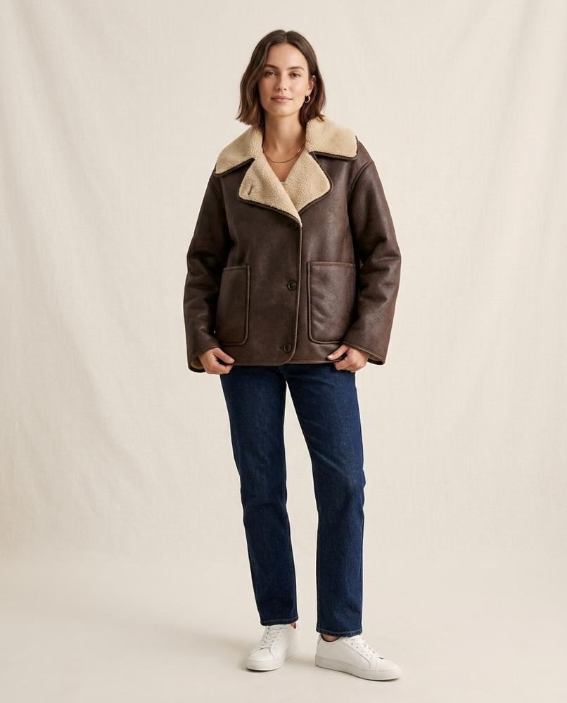 Lands Mode - Kevon | Gefütterte Geknöpfte Jacke Damen