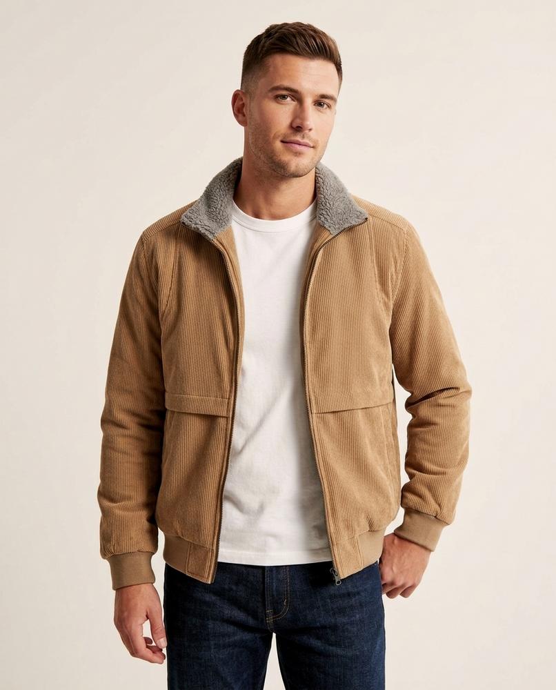 Beanland - Melos | Gefüttert Cord Jacke Herren