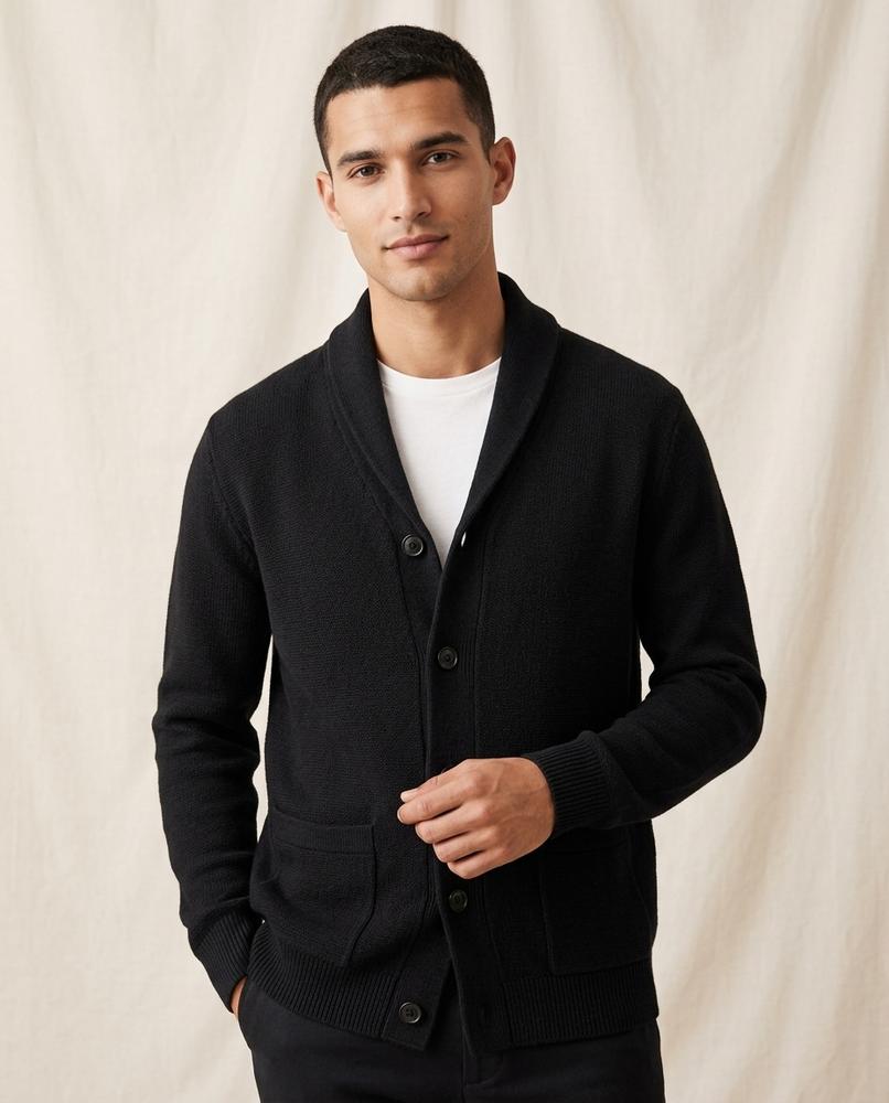 Beanland - Revan | Schalkragen Geknöpft Cardigan Herren
