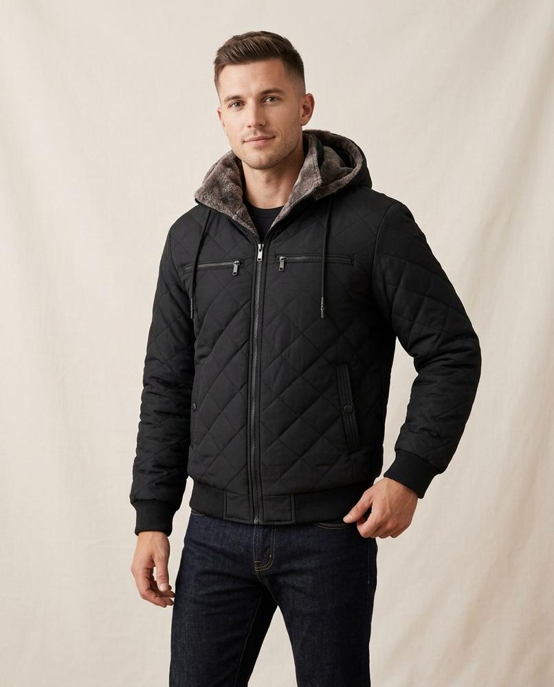 Lands Mode - Kuvik | Gesteppt Gefüttert Jacke Herren