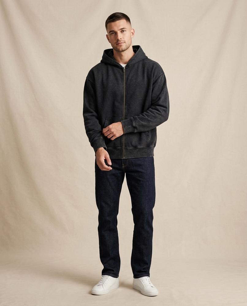 Lands Mode - Vasov | Gewaschener Weiter Hoodie Unisex