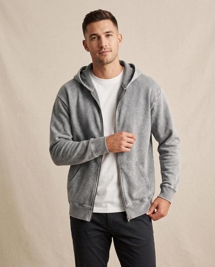 Beanland - Vasov | Gewaschener Weiter Hoodie Unisex