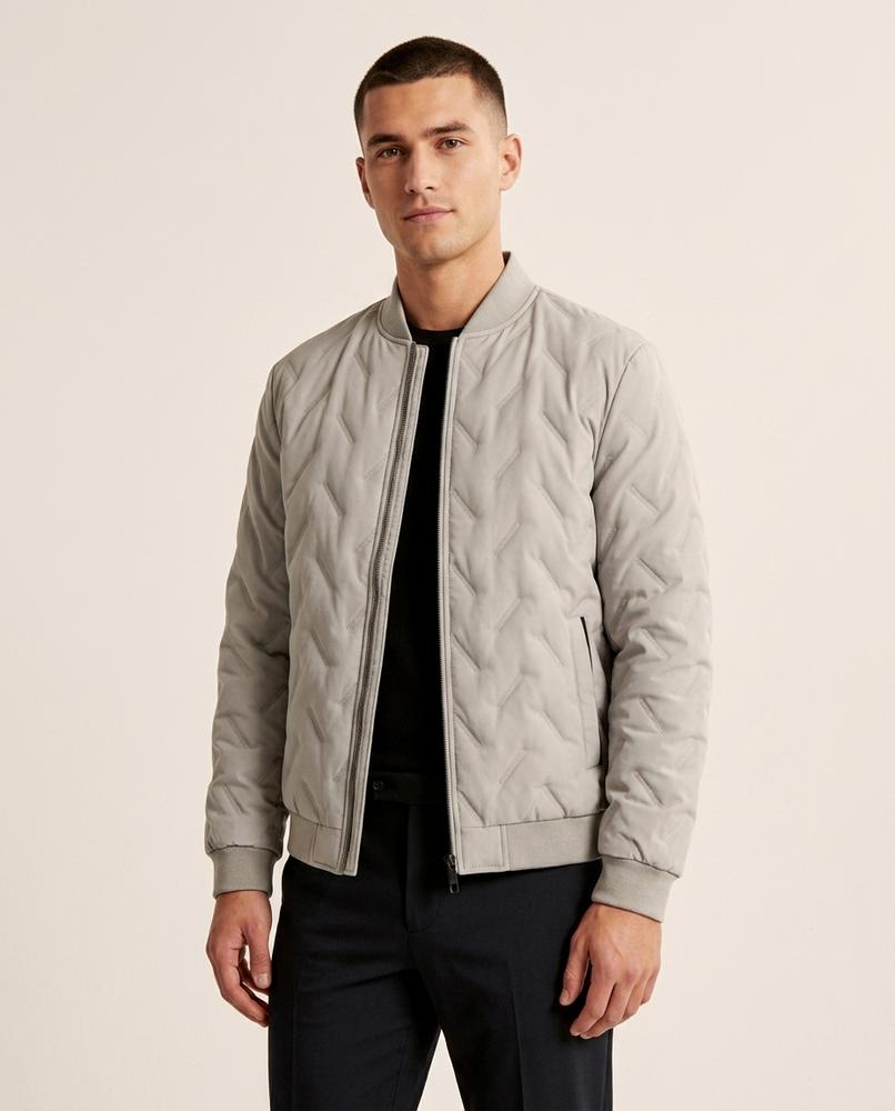 Lands Mode - Lihot | Geprägte Gefütterte Jacke Herren