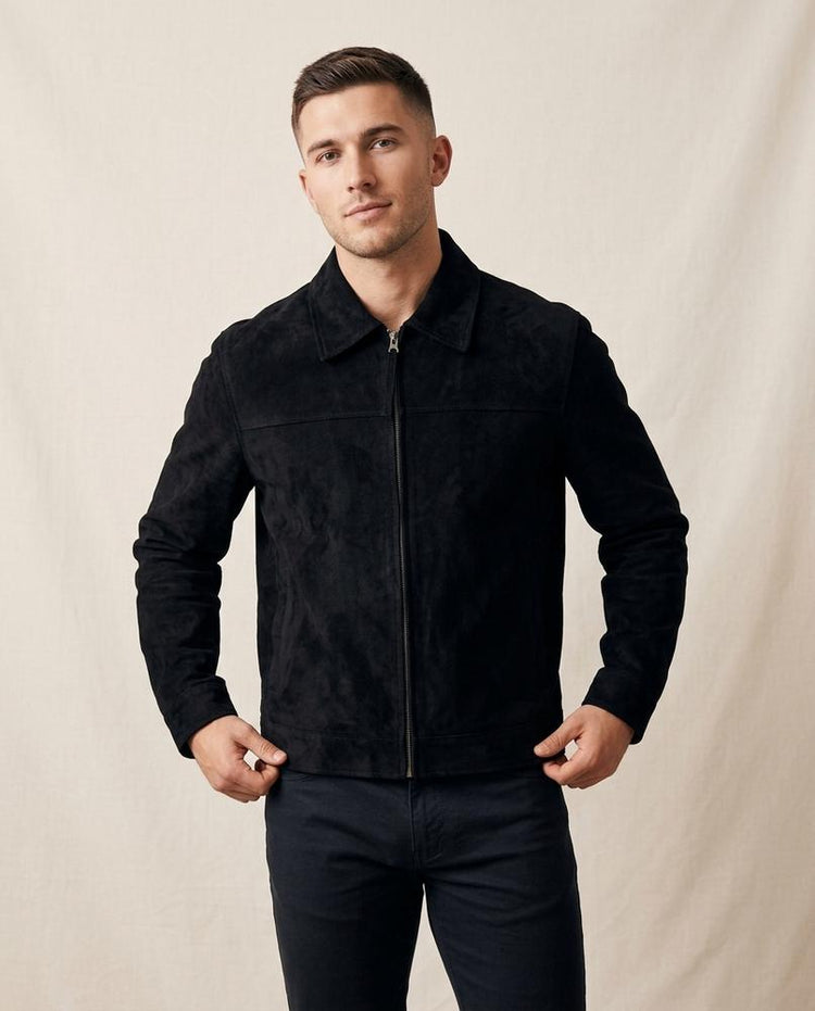 Beanland - Eurem | Velours Reißverschluss Jacke Herren