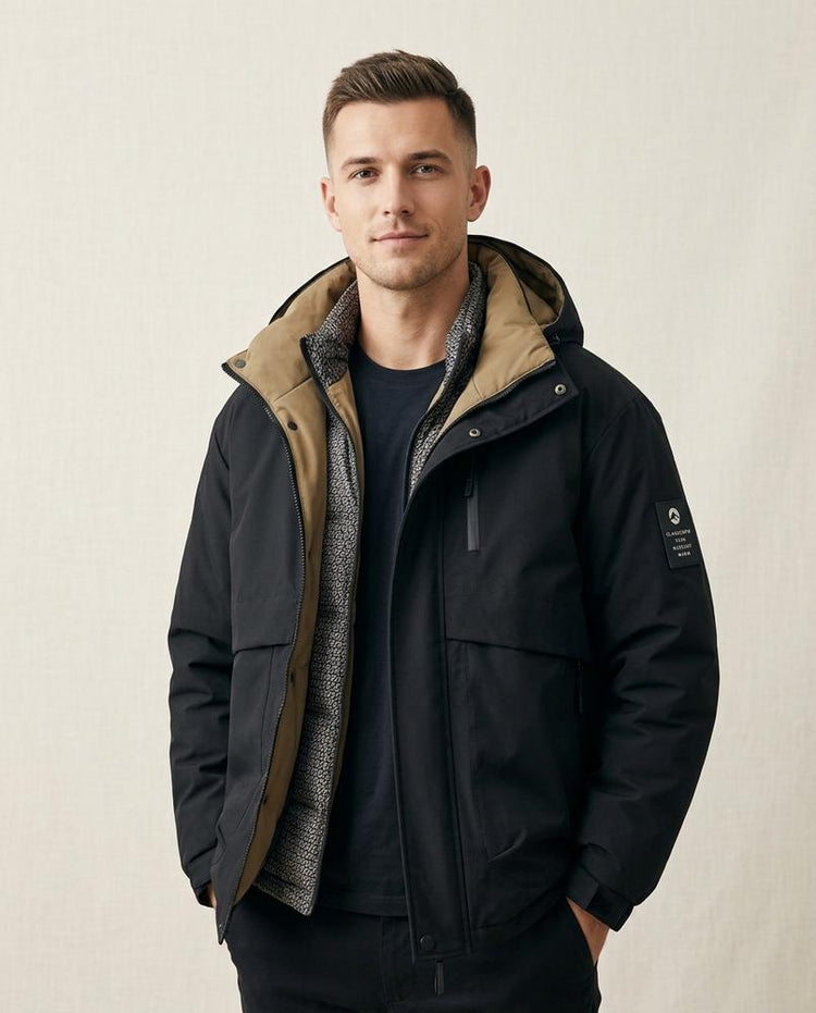 Beanland - Yokas | Gefüttert Hochschließend Jacke Herren