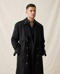 Lands Mode - Zigak | Doppelreihiger Oversize Mantel Unisex