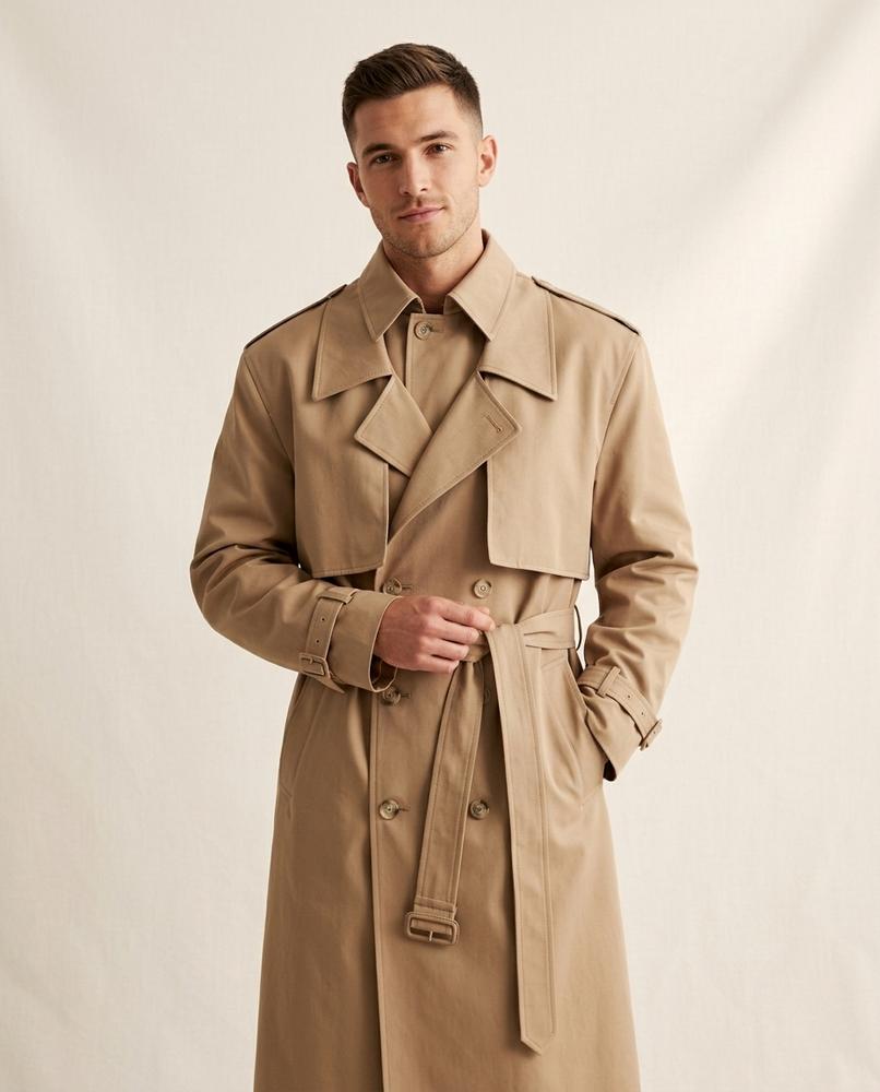 Lands Mode - Zigak | Doppelreihiger Oversize Mantel Unisex