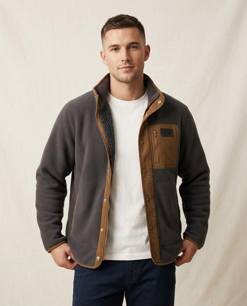 Lands Mode - Covak | Gefütterte Fleece Jacke Unisex