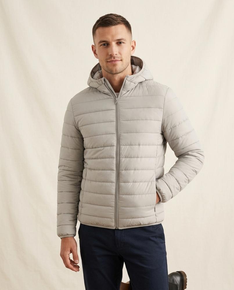 Lands Mode - Yalin | Gesteppte Gefütterte Jacke Herren