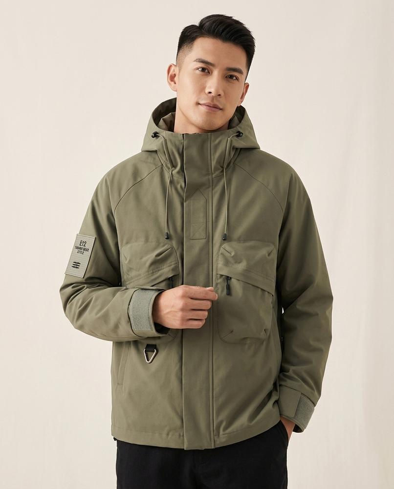 Lands Mode - Kipin | Gefüttert Funktional Jacke Unisex