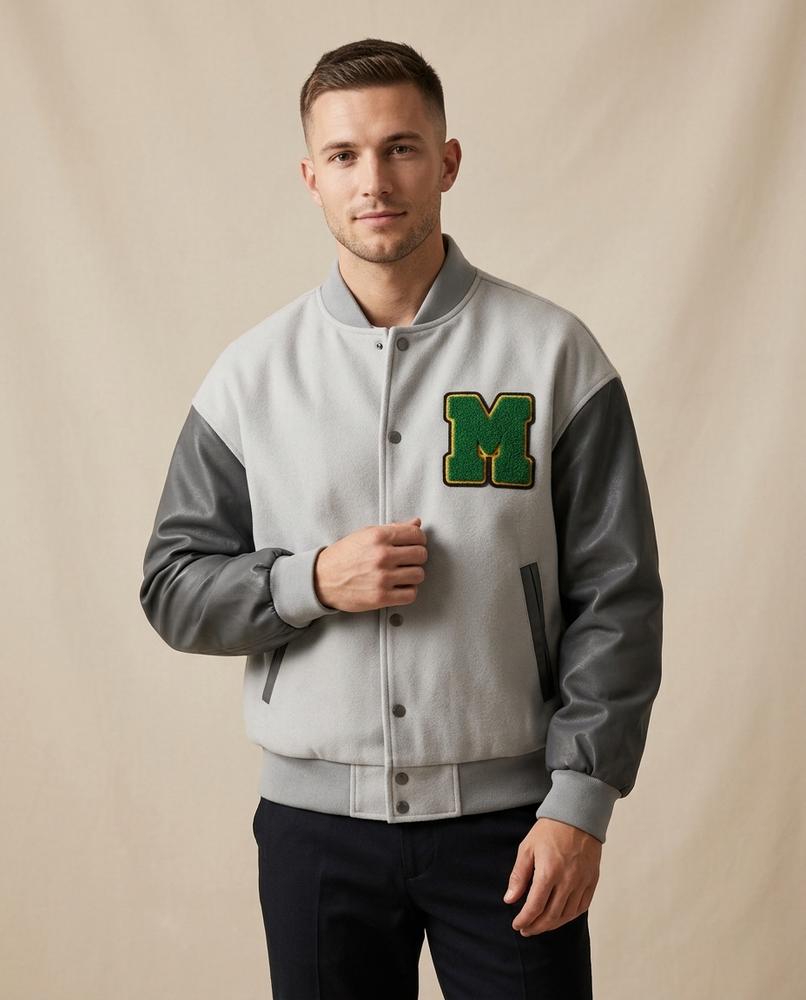Lands Mode - Cogem | Kontrastärmelig Gefüttert Jacke Unisex