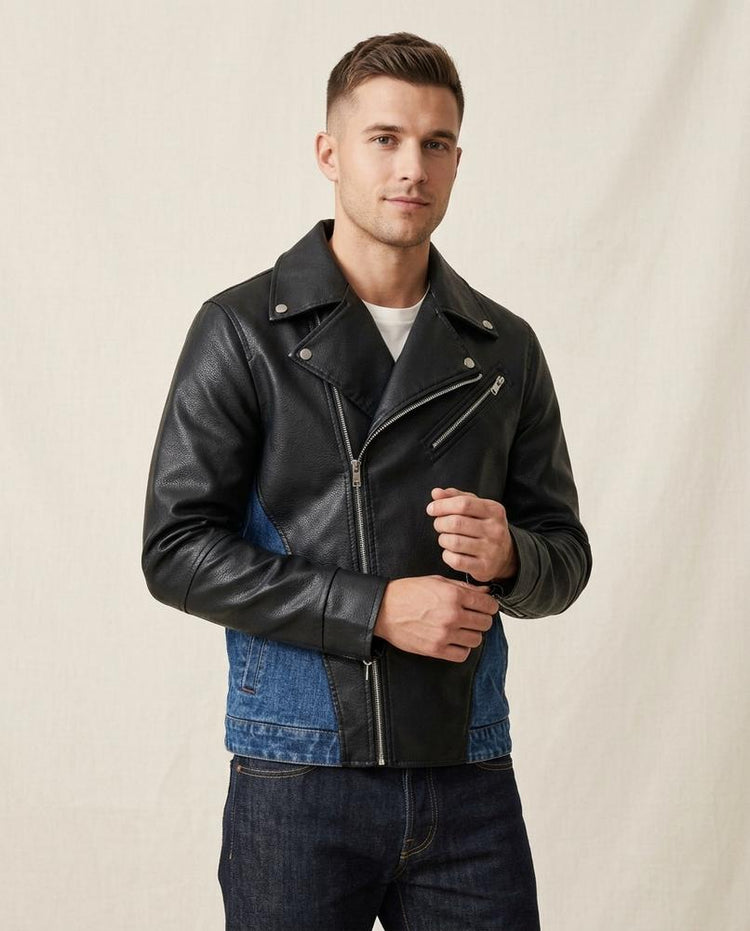 Beanland - Zezud | Asymmetrische Kombinierte Jacke Herren