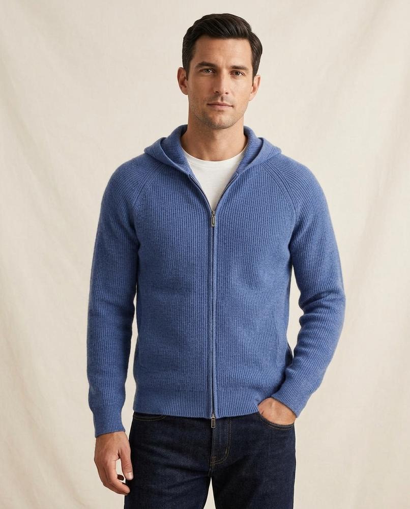 Beanland - Muvet | Gerippt Gestrickt Hoodie Unisex