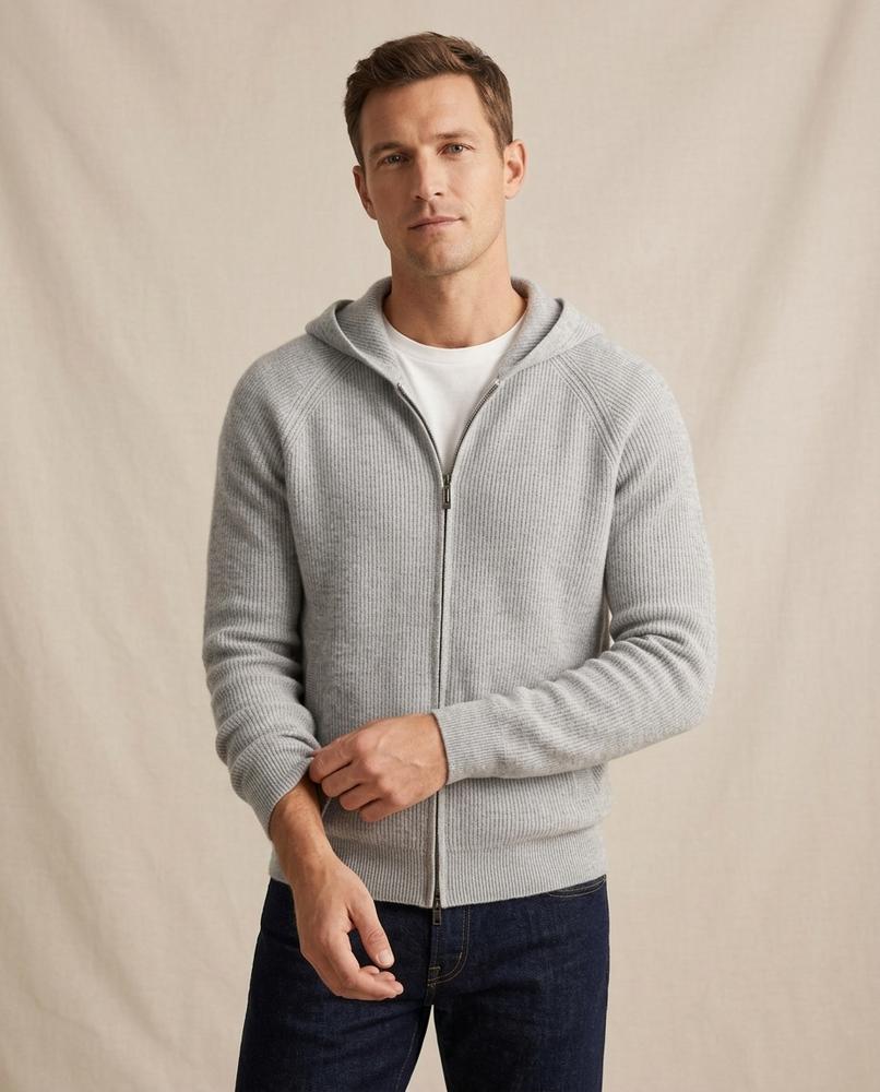Lands Mode - Muvet | Gerippt Gestrickt Hoodie Unisex