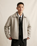 Lands Mode - Ailas | Melierte Gefilzte Jacke Herren